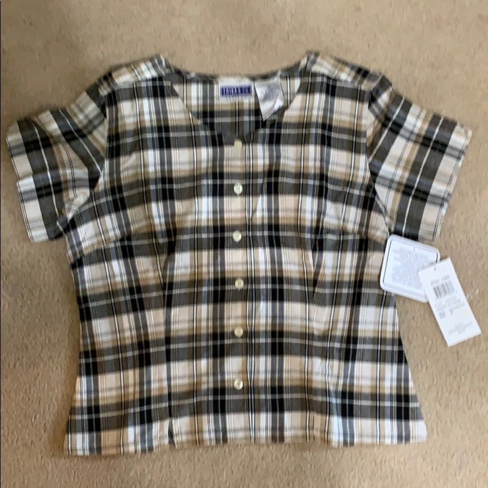 Women’s button down blouse